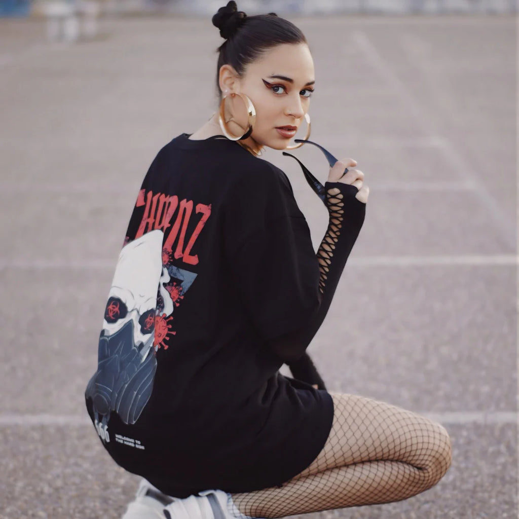 Schranz Rave (Unisex Oversized T-Shirt)