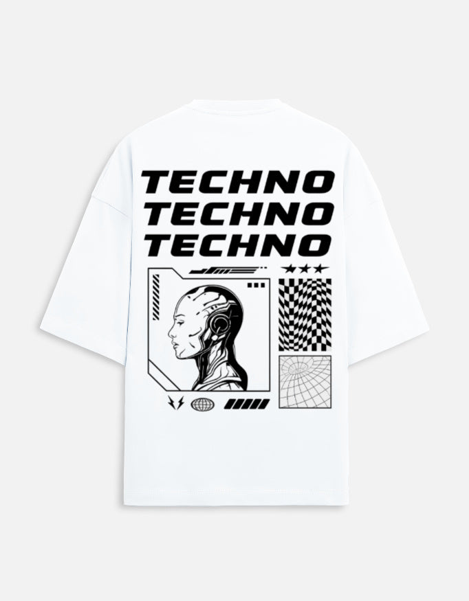 Techno Techno Techno (Unisex Oversized Tee)