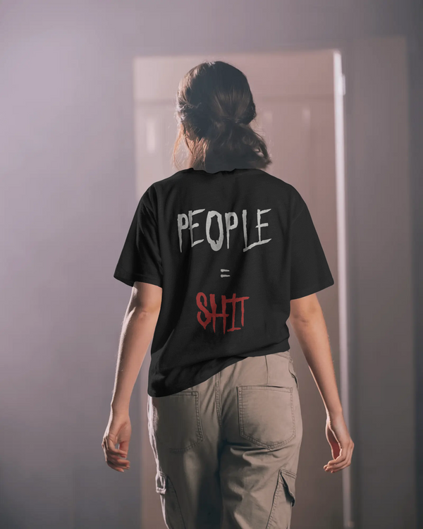 People = Shit (Unisex Premium Oversized Tee)